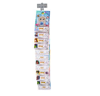 CRYSTAL ART Implantation cravate 12 figurines Princesses&super héros
