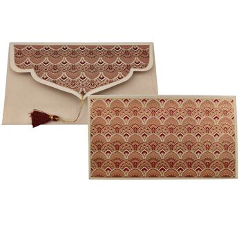 PAPERTREE CALYPSO Enveloppe Cadeau 19X10 cm Ivoire-rose