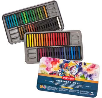 DERWENT - INKTENSE BLOCK - 72 carrés encre aquarellables