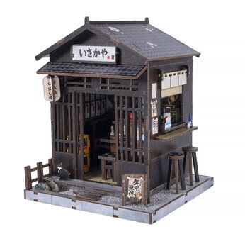 LIL WORLDS Kit maquette DIY - Echoppe japonaise