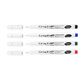 GRAPH'IT Set de 4 Fine liner 0,5 - 4 clrs (Noir Bleu Rouge Vert)