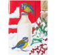 CRYSTAL ART Kit Carte à diamanter 21x29cm Oiseaux sur la neige