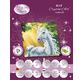 CRYSTAL ART Kit Carte à diamanter 18x18cm Licorne