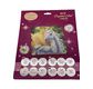 CRYSTAL ART Kit Carte à diamanter 18x18cm Licorne