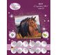 CRYSTAL ART Kit Carte à diamanter 18x18cm Cheval