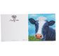 CRYSTAL ART Kit Carte à diamanter 18x18cm Vache