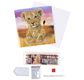 CRYSTAL ART Kit Carte à diamanter 18x18cm Lionceau