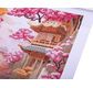 CRYSTAL ART Kit poster à diamanter 35x45cm Jardin japonais