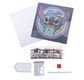 CRYSTAL ART Kit Carte à diamanter 18x18cm Stitch