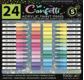 TOOLI Marqueur Acrylique Set Confetti 24 couleurs vives EF 07mm