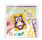 PIXEL Kit créatif porte-clé 4x3cm - Hibou