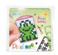 PIXEL Kit créatif porte-clé 4x3cm - Grenouille