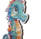 CRYSTAL ART figurine à diamanter Ocean hippocampe