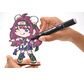 GRAPH'IT CHIBIS - KIT COLORIAGE FIGURINE - KUNOICHI
