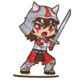 GRAPH'IT CHIBIS - KIT COLORIAGE FIGURINE - SAMURAI