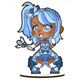 GRAPH'IT CHIBIS - KIT COLORIAGE FIGURINE - MAGICAL GIRL