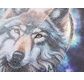 CRYSTAL ART Kit poster à diamanter 40x50cm Loup mystique
