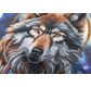 CRYSTAL ART Kit poster à diamanter 40x50cm Loup mystique