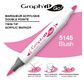 GRAPH'IT GO Marqueur acrylique double pointe 60 couleurs - GRAPH'IT GO Marqueur acrylique double pointe - 5145 - BLUSH