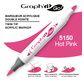 GRAPH'IT GO Marqueur acrylique double pointe 60 couleurs - GRAPH'IT GO Marqueur acrylique double pointe - 5150 - HOT PINK