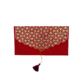 PAPERTREE ART DECO Enveloppe Cadeau 19X10 cm Rouge/Prune