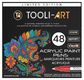 TOOLI Marqueur Acrylique Coffret 48 couleurs EF 07mm