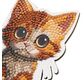 CRYSTAL ART Figurine à diamanter Chaton