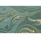 PAPERTREE 50*70 100g MARBRE Emeraude - Vert et or