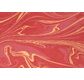PAPERTREE 50*70 100g MARBRE Rubis - Rouge et or