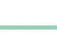 MT Motif pois vert émeraude - 1,5cmx7m