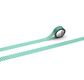 MT Motif pois vert émeraude - 1,5cmx7m