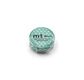 MT Motif pois vert émeraude - 1,5cmx7m