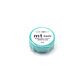 MT 1P Uni satin vert - 1,5cmx7m