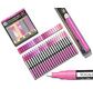 TOOLI Marqueur Acrylique Set Rose 22 couleurs EF 07mm