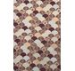 PAPERTREE 50*70 MITSUKO Prune- Crème-Or