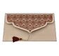 PAPERTREE CALYPSO Enveloppe Cadeau 19X10 cm Ivoire-rose