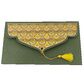 PAPERTREE CALYPSO Enveloppe Cadeau 19X10 cm verte