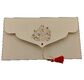 PAPERTREE BROCELIANDE Enveloppe Cadeau 19X10 cm Ivoire rouge vert
