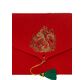 PAPERTREE BROCELIANDE Enveloppe Cadeau 19X10 cm Rouge