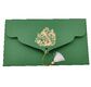 PAPERTREE BROCELIANDE Enveloppe Cadeau 19X10 cm Vert