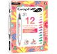 GRAPH'IT GO Set de 12 marqueurs acrylique - FLORAL