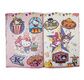 CRYSTAL ART Pack Album de sticker Hello Kitty & Friends