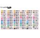 GRAPH'IT GO Kit d'accueil 23 nouvelles couleurs