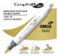GRAPH'IT GO Marqueur acrylique double pointe 60 couleurs - GRAPH'IT GO Marqueur acrylique double pointe - 0M02 - GOLD