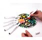 GRAPH'IT GO Set de 6 marqueurs acrylique - BLACK AND WHITE