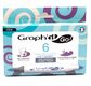 GRAPH'IT GO Set de 6 marqueurs acrylique - COLD