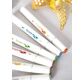 GRAPH'IT GO Set de 6 marqueurs acrylique - METALLIC