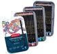 DERWENT - CHROMAQUA - boîte métal 36 crayons assortis