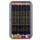 DERWENT - CHROMAQUA - boîte métal 36 crayons assortis