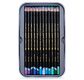 DERWENT - CHROMAQUA - boîte métal 36 crayons assortis